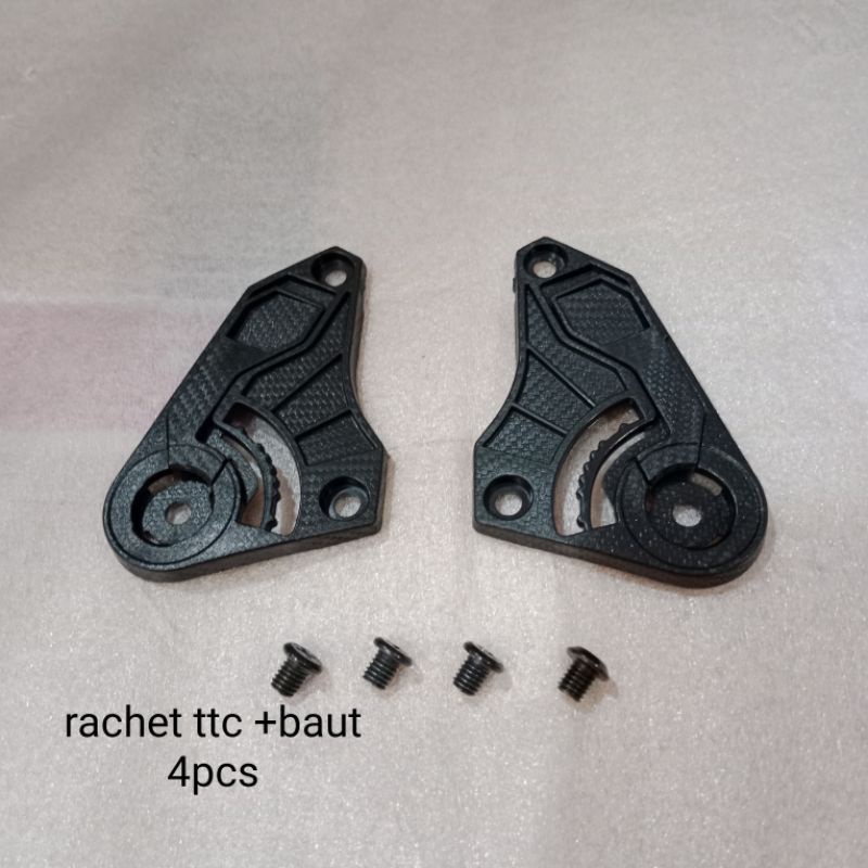 Rachet kyt tt course  - dudukan kaca helm tt course | original kyt