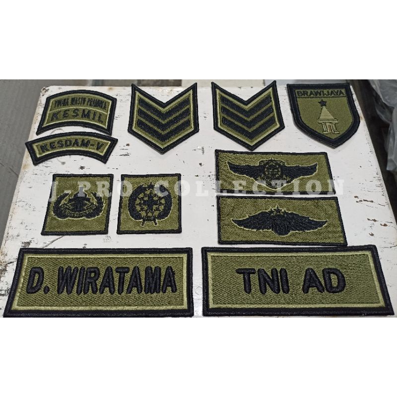 ATRIBUT PDL TNI AD TERBARU 2022 ATRIBUT TERBARU KASAD 2022 ATRIBUT TNI FULL BENANG