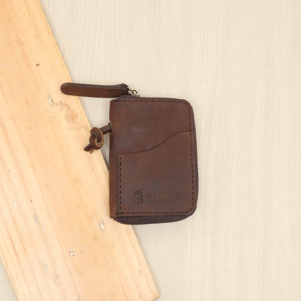 dompet stnk mobil kulit asli crazyhorse key wallet flavio boston
