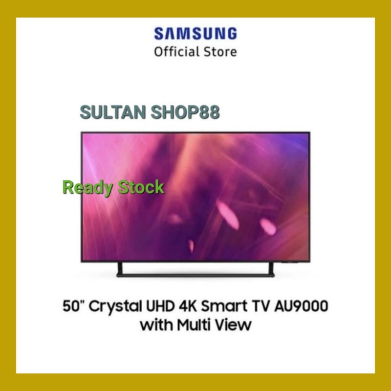 SAMSUNG LED TV CRYSTAL UHD 4K SMART TV 50 INCH UA50AU9000 I 50AU9000 SAMSUNG 4K UHD SMART TV