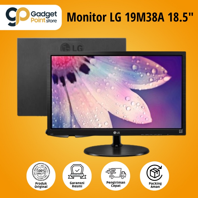 Monitor LG 19M38A 18.5&quot; LED Monitor - Garansi Resmi