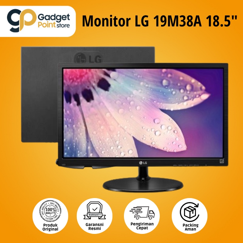 Monitor LG 19M38A 18.5&quot; LED Monitor - Garansi Resmi