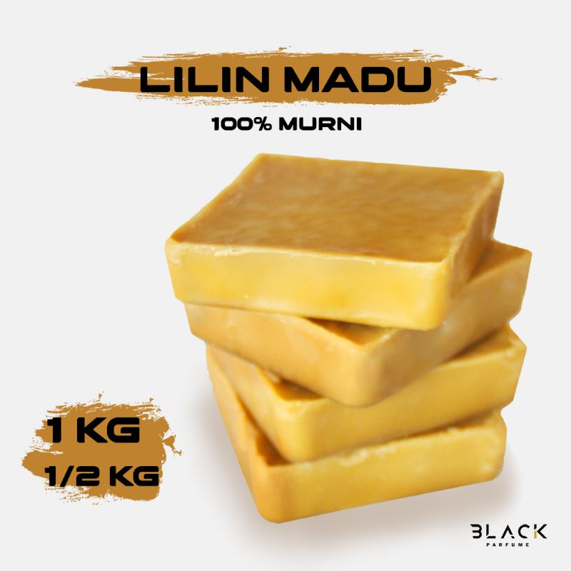 LILIN LEBAH 1KG / LILIN MADU MURNI / BEESWAX / LILIN LEBAH MADU / BAHAN POMADE / LILIN MADU / LILIN MADU 1KG / BEESWAX 1KG