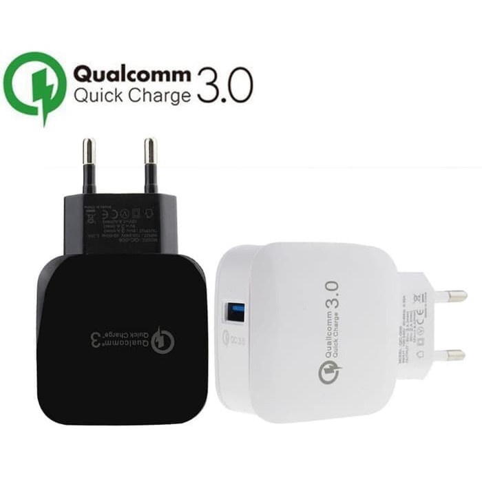 Qualcomm Quick Charge 3.0 Adaptor Fast Charging Charger Hp QC3.0 QC370