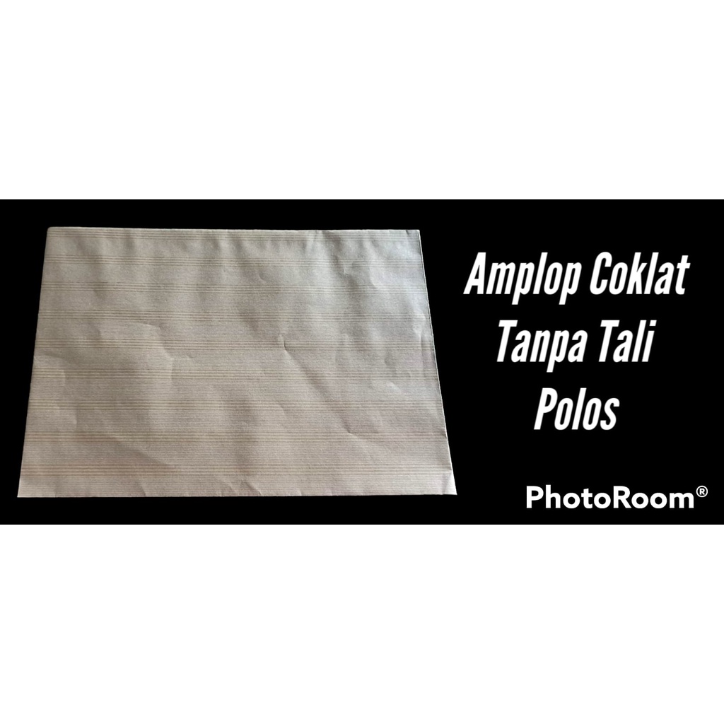 

AMPLOP COKLAT POLOS TANPA TALI MURAH ISI 10PCS