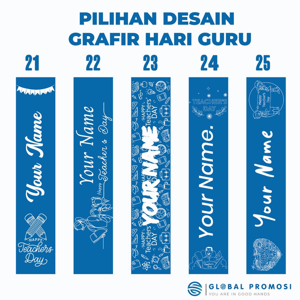 Pilihan Desain tumbler Grafir  Tema Hari Guru / Teachers Day