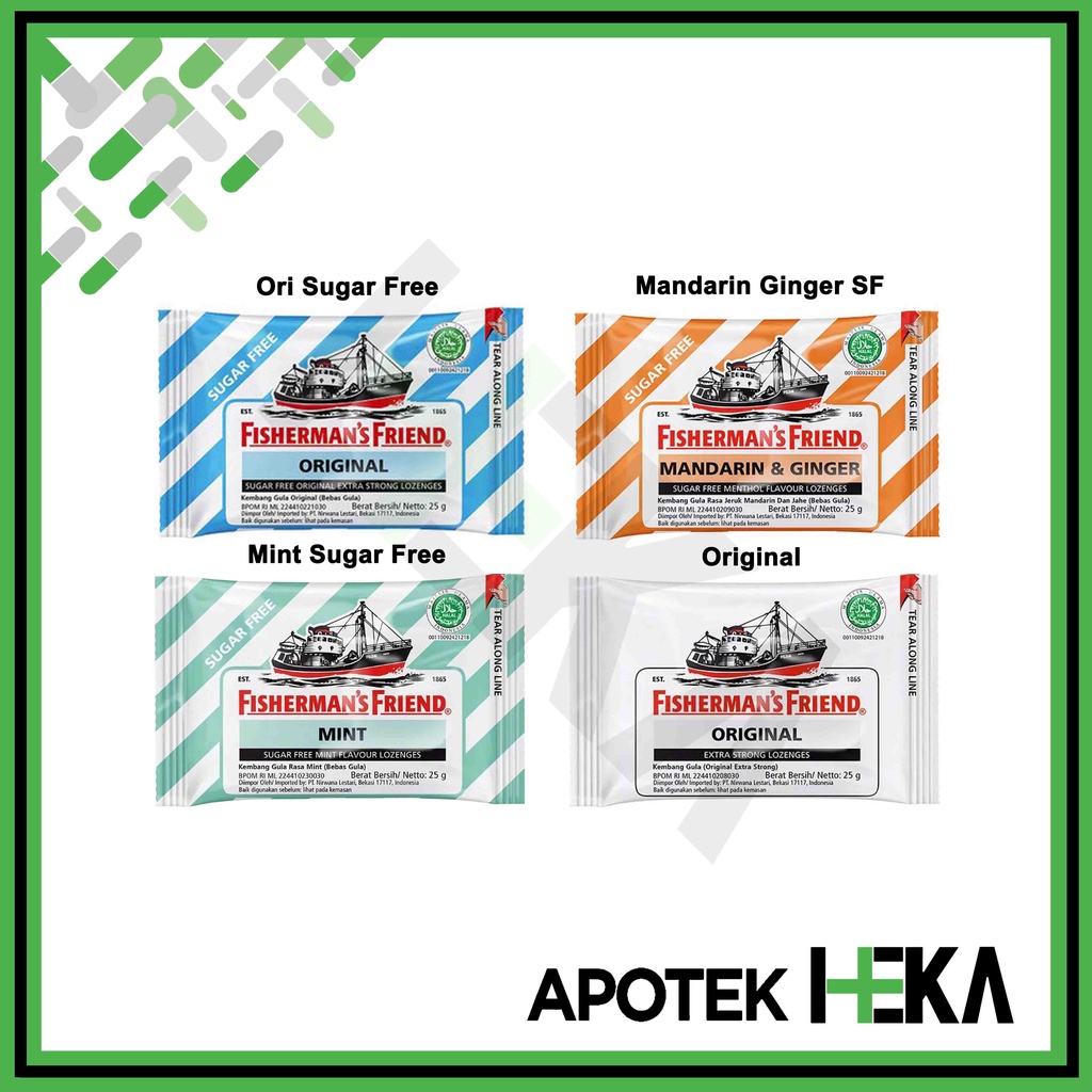 Fishermans Friend Lozenges - Pemen Tenggorokan (SEMARANG)