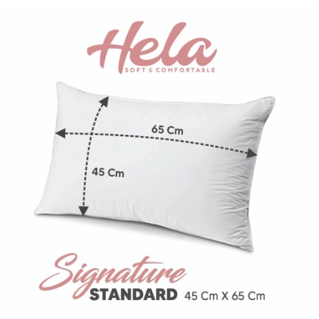 Bantal Hela Signature Standard Microfiber