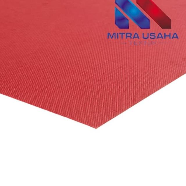 Kertas Fiber Merah Koker Trafo Serat Dinamo Red Gasket Insulation - 0.8 MM