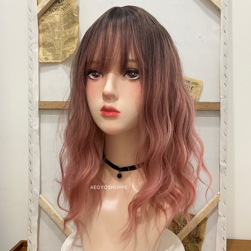 8208X full wig korean mermaid wave 48 cm