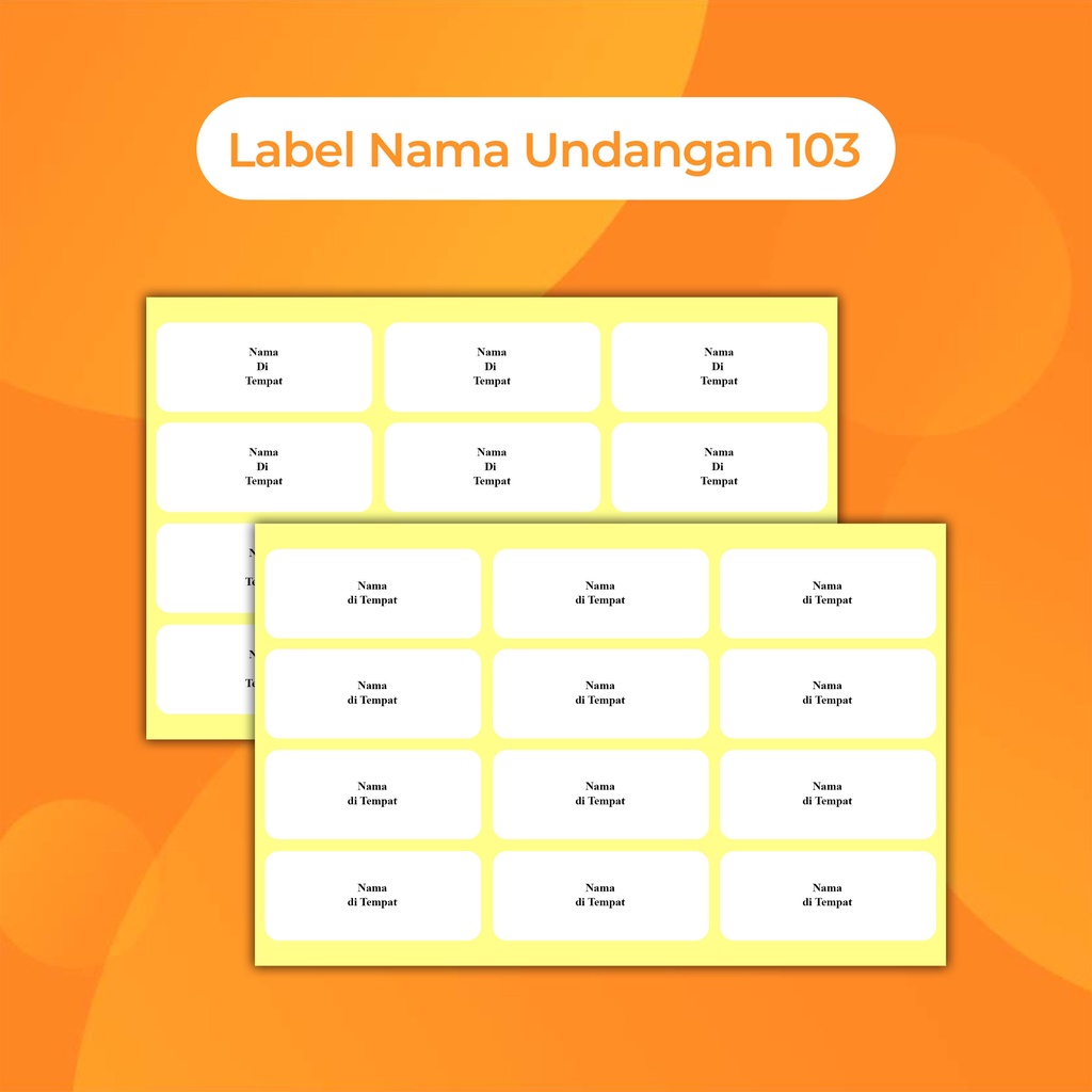 

Cetak Label Nama Undangan No.103 II Label Tom & Jerry II Satu hari jadi