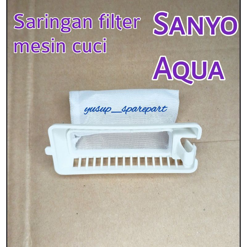 Filter Saringan Mesin Cuci Aqua 2 Tabung Penyaring Kotoran Air Mesin Cuci Aqua