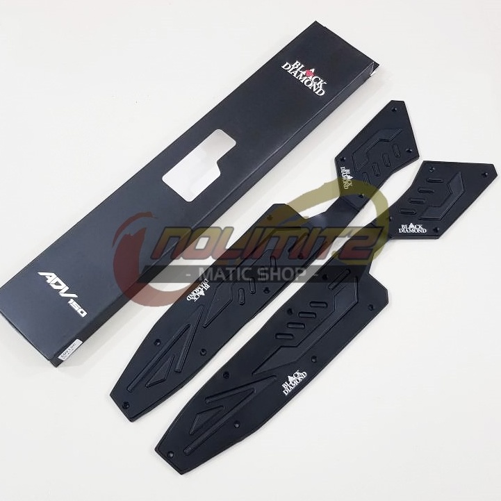 Floorboard Black Diamond Bordes Karpet Pijakan Kaki Honda ADV 150