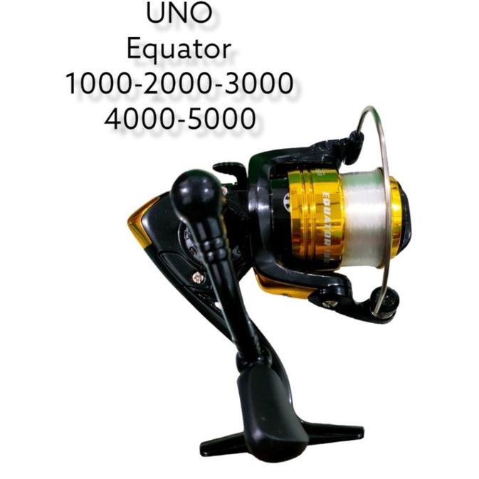 reel spining Uno equator 1000 sampai 6000