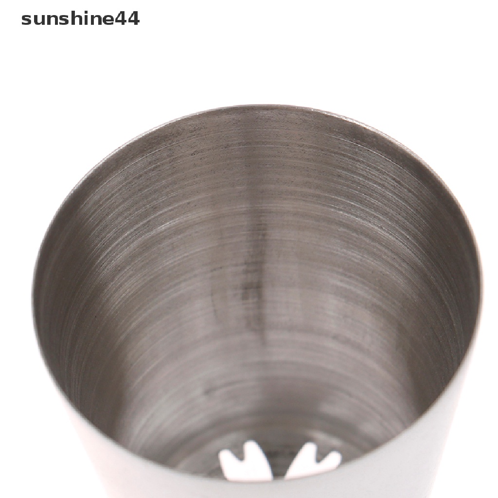 Sunshine Set Spuit Piping Rusia Bahan Stainless Steel Untuk Dekorasi Kue