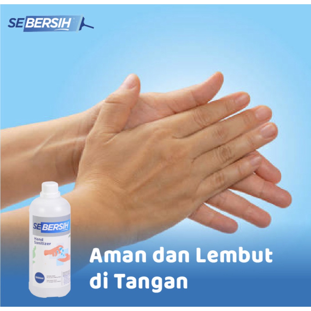 SEBERSIH Hand Sanitizer Izin Kemenkes RI