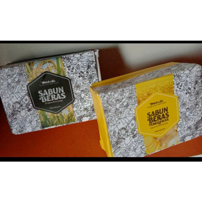 MABELLO Sabun Beras black soap dan temulawak / Best Seller