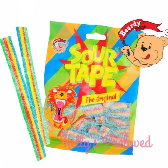 

TERMURAH BEARDY SOUR TAPE QUATTRO CANDY 100 GRAM /PERMEN LUNAK/PERMEN VIRAL/PERMEN MILO/PERMEN YUPI/PERMEN JADUL/PERMEN KARET