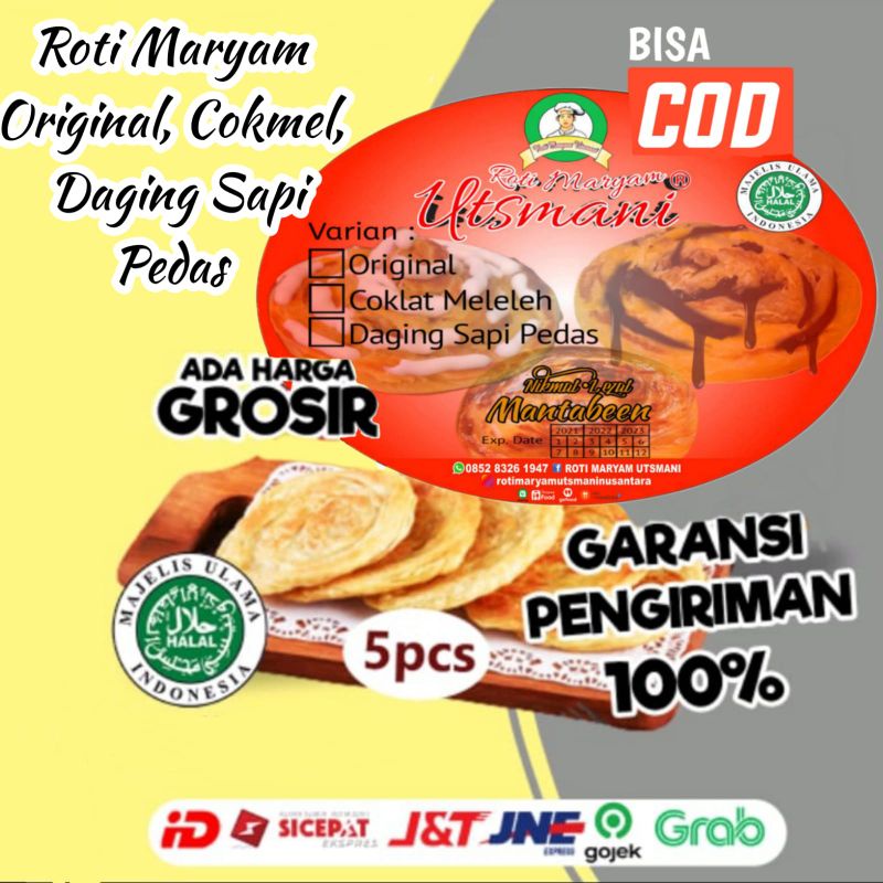 

Roti Maryam Utsmani Daging sapi