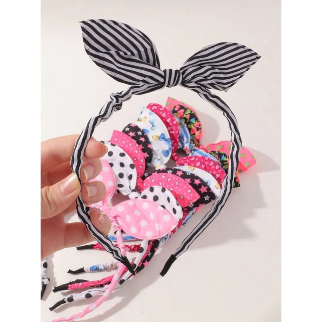 Bando Pita Chibi Import - Bando Bunny Headband - Bando Wanita Fashion Korea