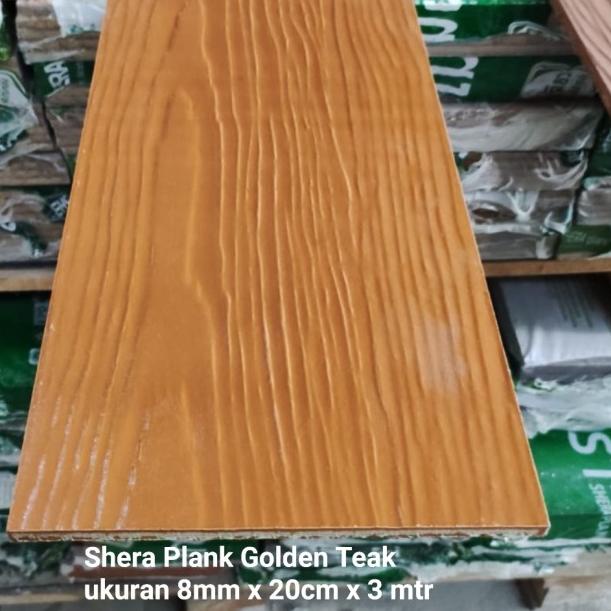 Shera Plank Golden Teak 20 CM / Lisplank GRC / Lisplang / Sheraplank