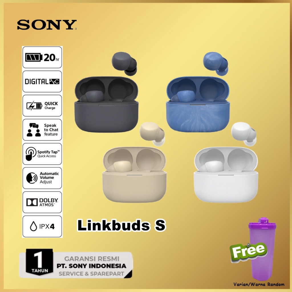 Sony Linkbuds S WF-LS900N Wireless Earbuds Link Buds S LS900 N LS 900N