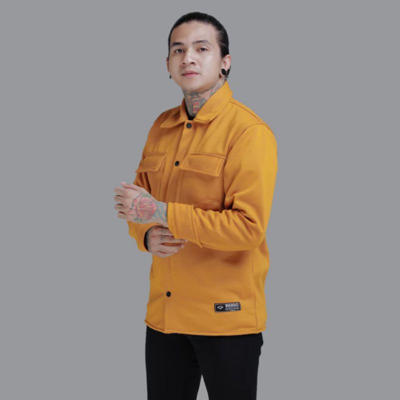 JAKET SEMI PARKA BAHAN FLEECE
