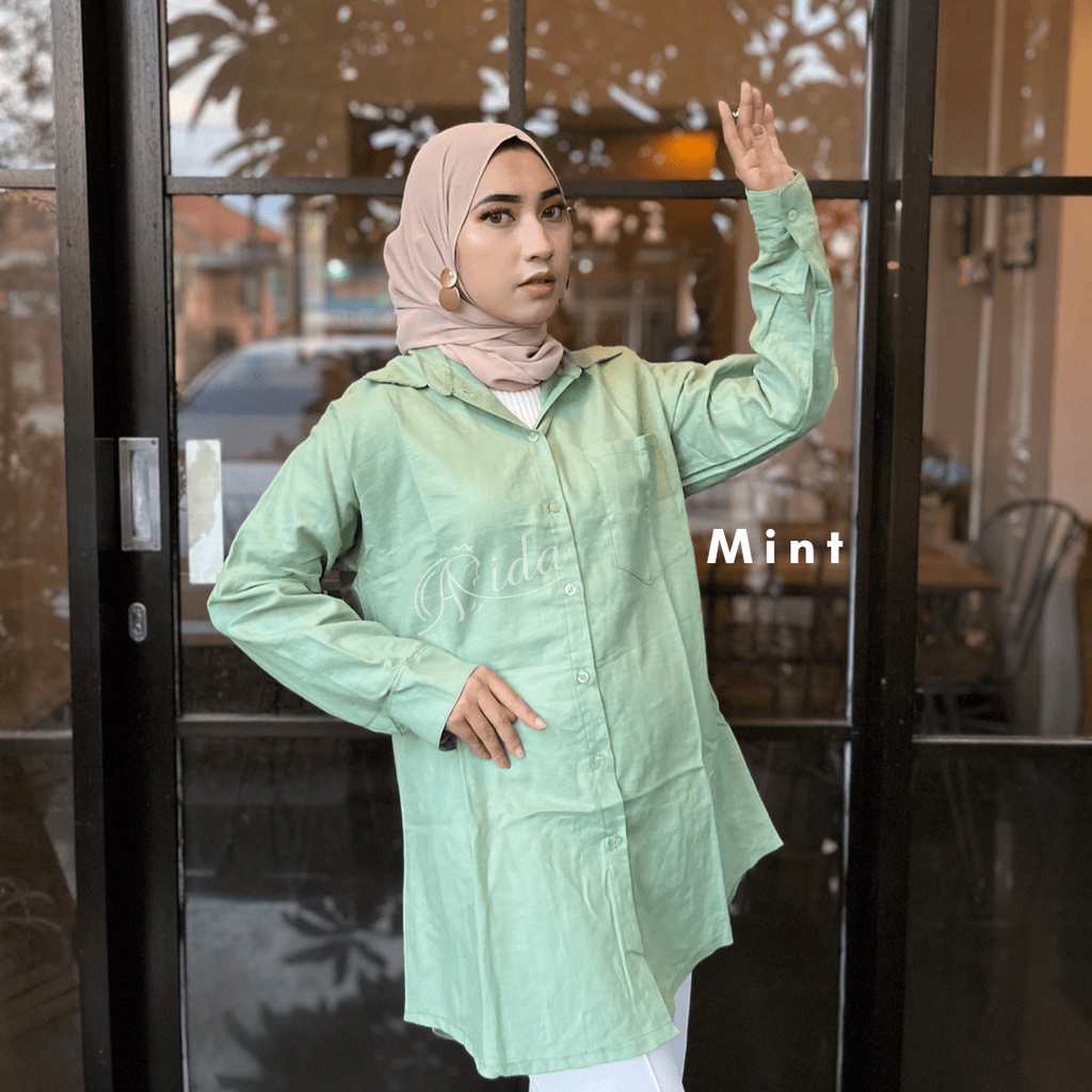 Aile Tunik Linen 1 Saku Premium