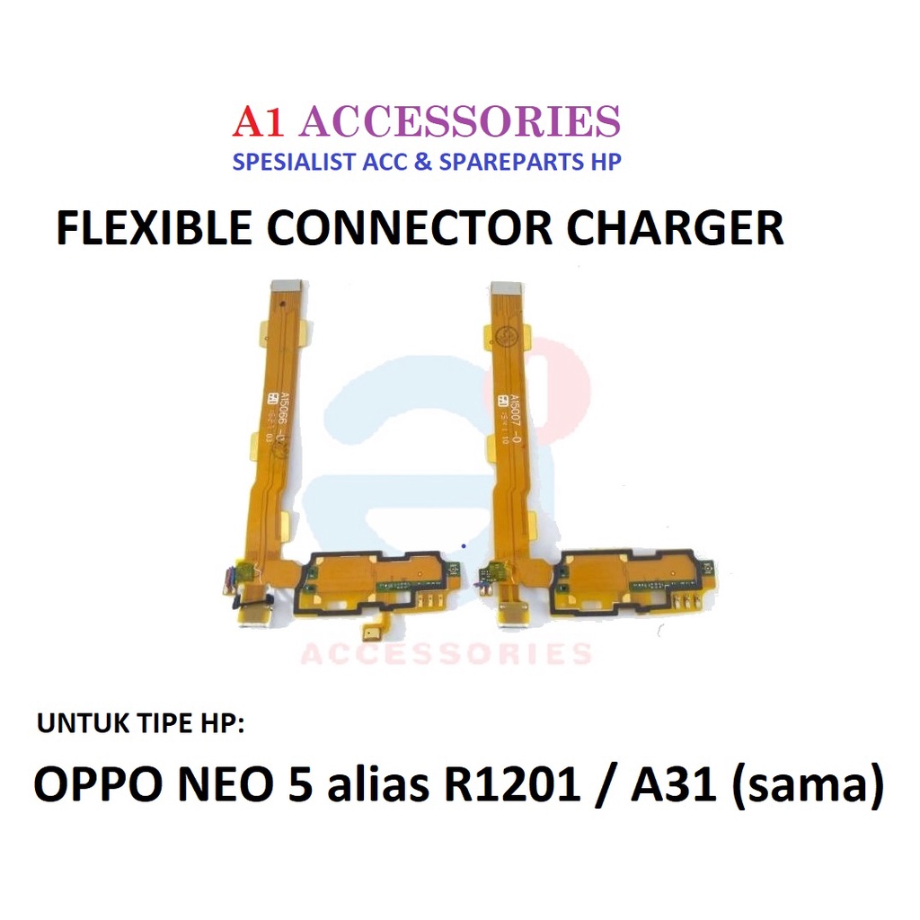 FLEXIBLE OPPO R1201 /A31 FLEKSIBEL FLEXIBEL KONEKTOR CAS CHARGER MIC CONNECTOR TC NEO 5
