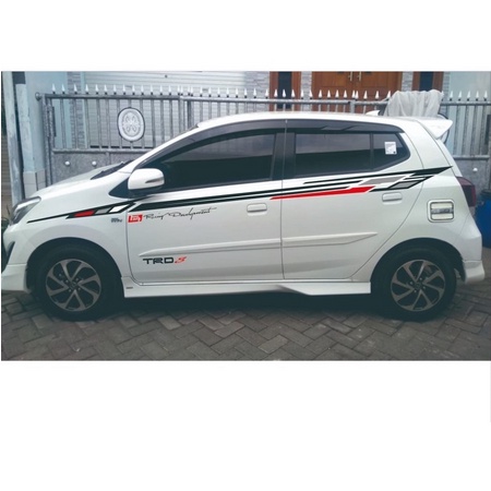 cutting sticker list minimalis stiker mobil ayla agya calya honda brio jazz stiker universal