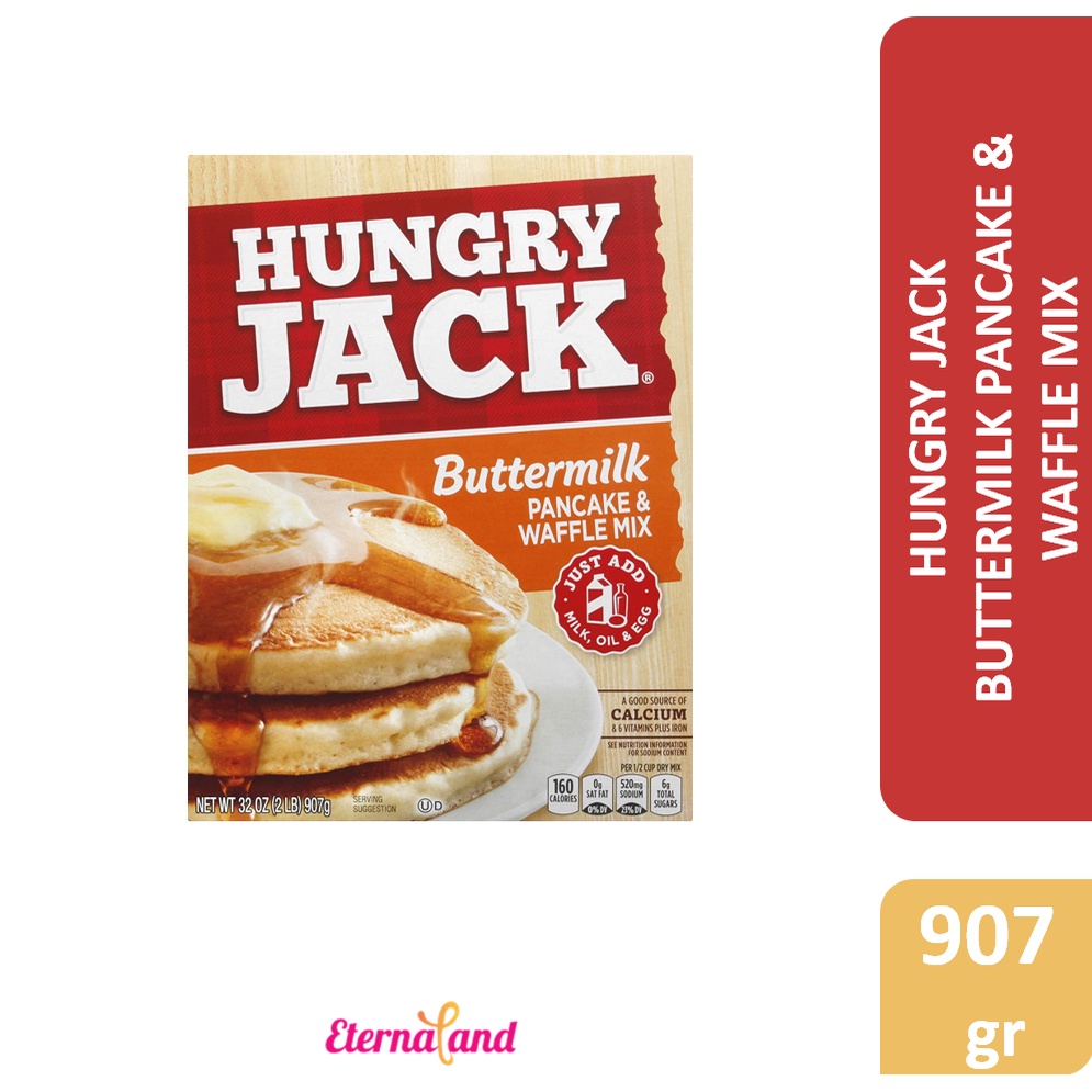 Jual Hungry Jack Buttermilk Pancake & Waffle Mix tepung pancake