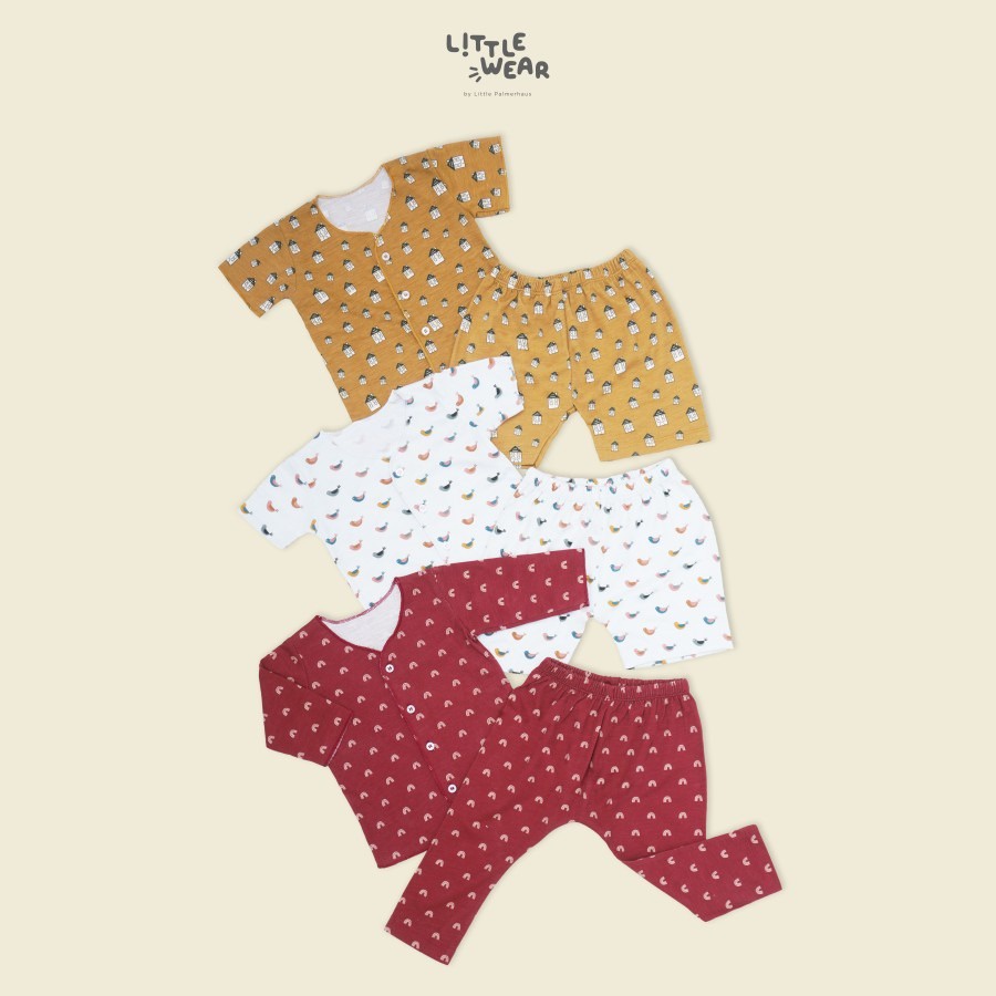 Little Palmerhaus - Little Wear Short Sleeve 12.0 (Setelan Bayi)