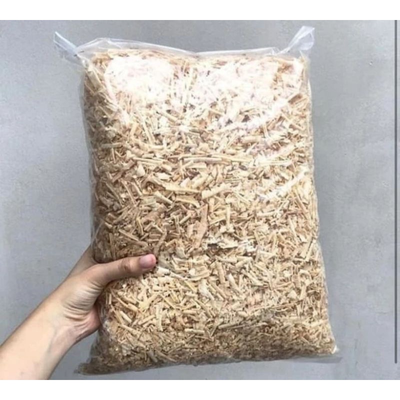 serbuk kayu bantal KURANG LEBIH 400GR