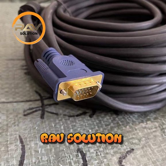 KABEL VGA 15M HIGH QUALITY (GOLD PLATED) / VGA 15 METER / VGA 15 M