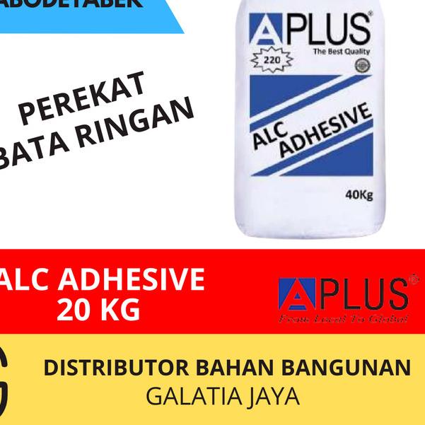 Mortar Perekat Bata Ringan - APLUS 220 ALC ADHESIVE 40 KG