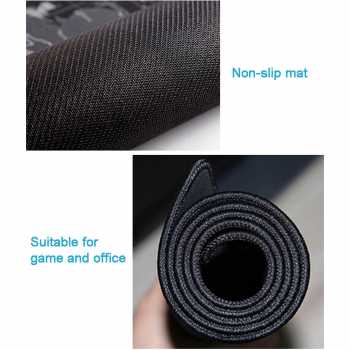 RRS STORE OLEVO Gaming Mouse Pad XL Desk Mat 800 x 300 mm - RO57 Anti Licin ANTI SLIP Material mouse pad ini terbuat dari kain yang halus dan silikon untuk memastikan fleksibilitas