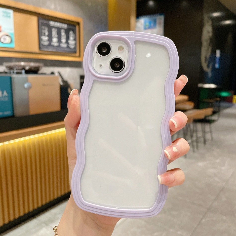 Soft Case Silikon Transparan 2 in 1 Shockproof Cover iPhone 11 12 13 Pro MAX X XR XS MAX 12Pro