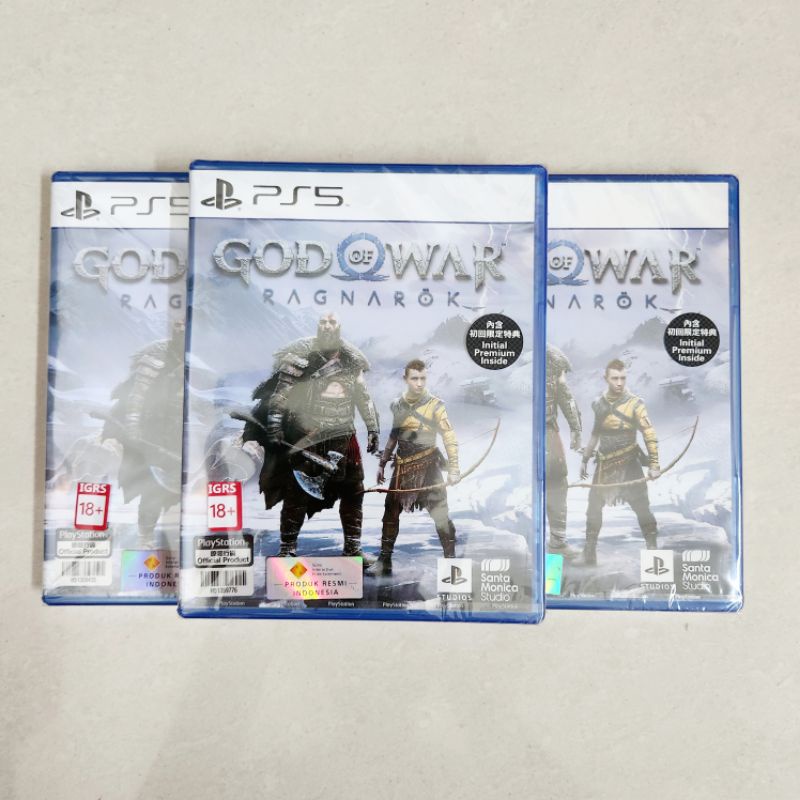 God of War Ragnarok GoW PS5 Playstation 5 Game Kaset BD