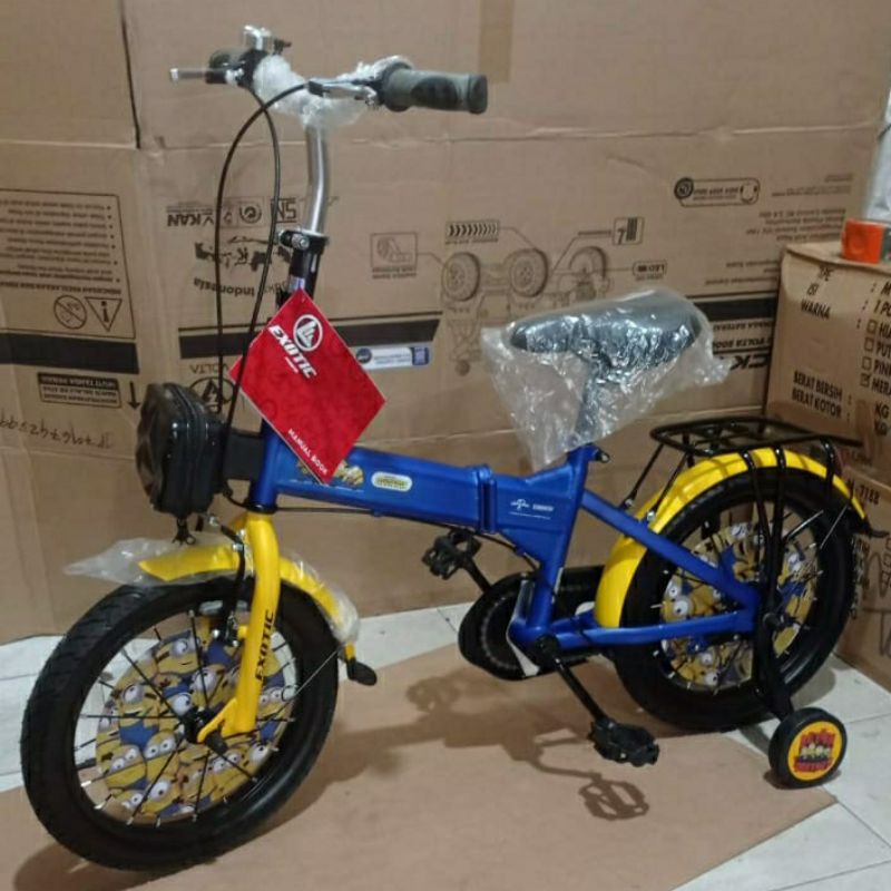 sepeda lipat exotic minion