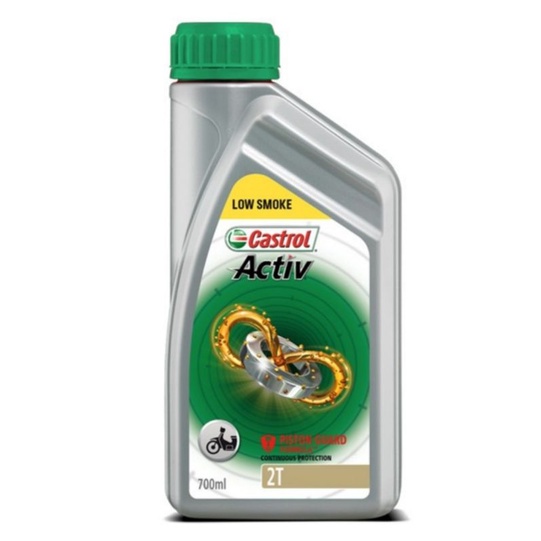 Oli Samping Motor Castrol 2Tak Low Smoke 2T JASO FC 700 ml