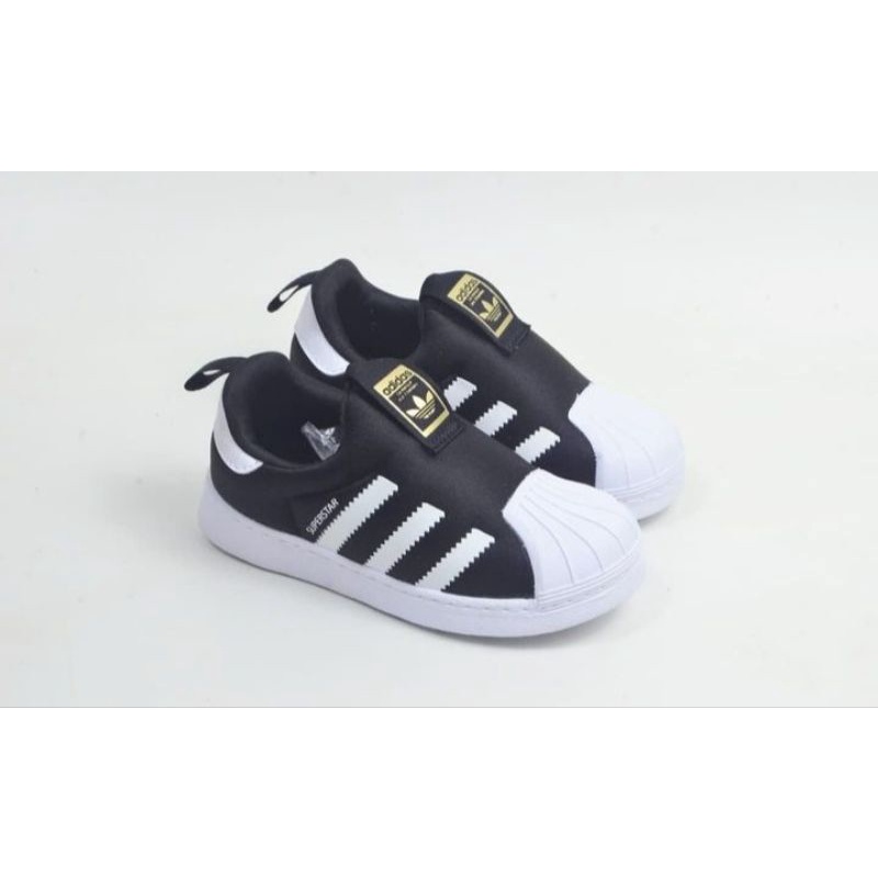 SEPATU ANAK ORIGINAL ADIDAS SUPERSTAR 360 BLACK WHITE