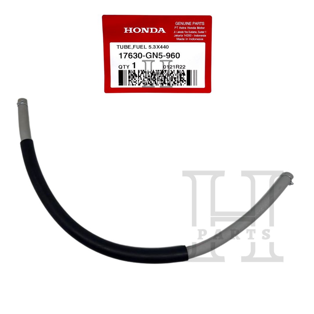 SELANG BENSIN TUBE FUEL 5.3X440 GRAND IMPRESSA  LEGENDA 17630-GN5-960 ASLI ORIGINAL AHM HGP HONDA