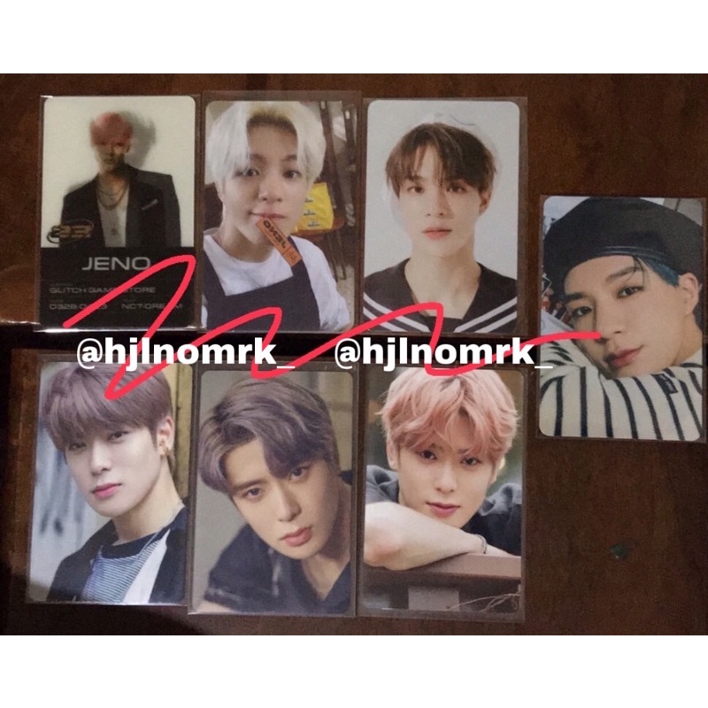 photocard pc jeno candylab ver3 holo jaemin mixtape beatbox polaroid chenle synara event beatbox