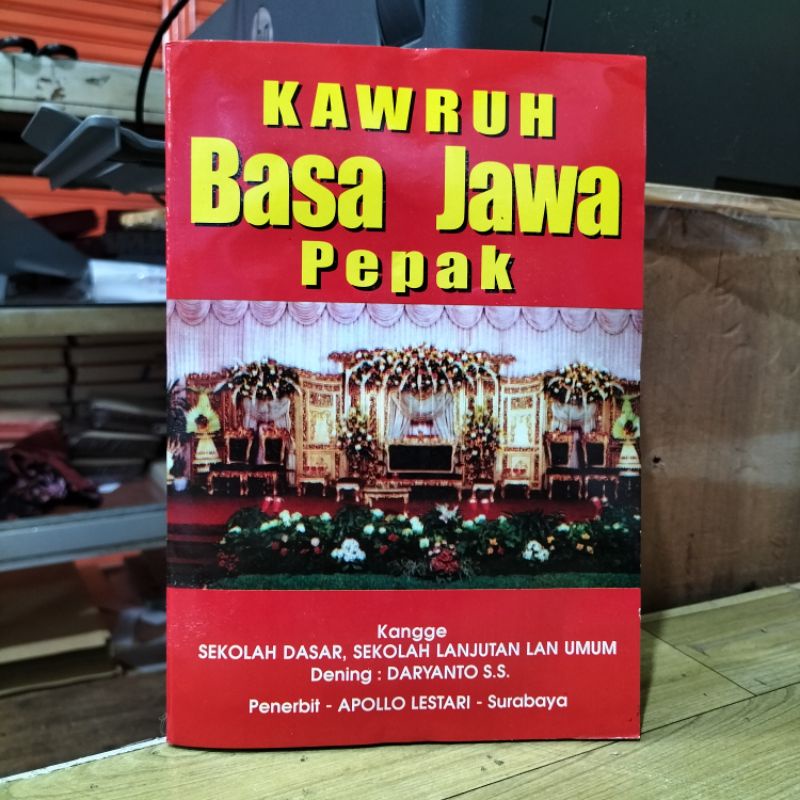 Jual Buku Pepak Basa Jawa Shopee Indonesia 