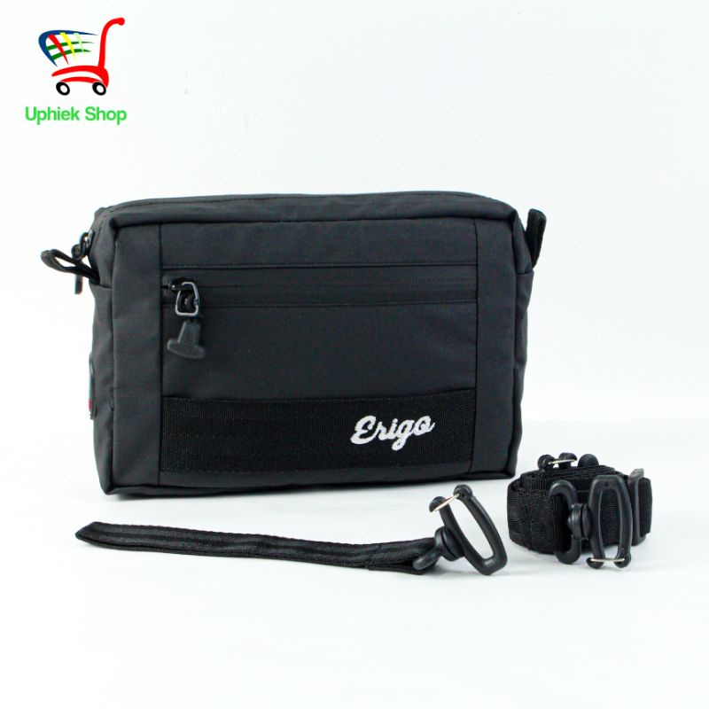 Clutch Pria Hand Bag Pria Wanita ERIGO Anti Air Pouch Tas Tangan Tas Selempang Pria Noris Waterproof Premium Murah