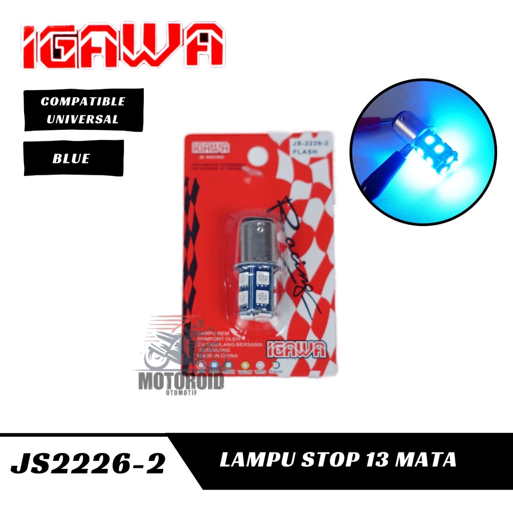 LAMPU STOP 13 MATA PNP LED STOP LAMP MOTOR LANGSUNG PASANG