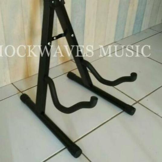 Stand Gitar Duduk Single Elektrik Dan Akustik
