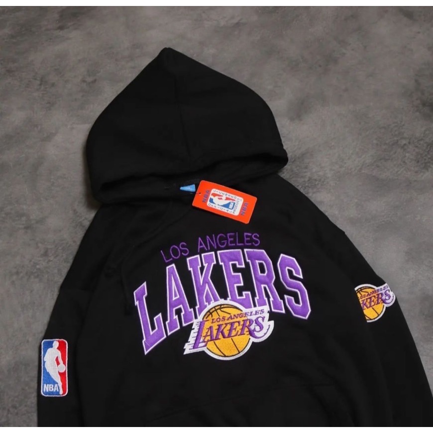 JAKET SWEATER HOODIE LAKERS/HOODIE PRIA LAKERS FULL TAG OVERSIZE/HOODIE TERBARU