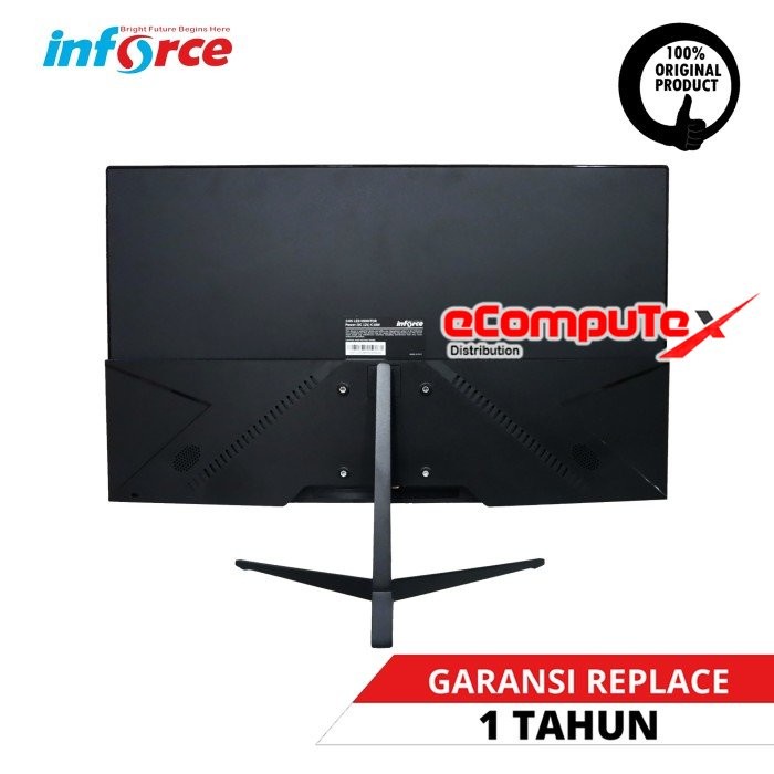 MONITOR INFORCE 24IN BEZEL LESS 24 IN BEZELLESS 23.8 INCH HDMI VGA SPEAKER GARANSI RESMI