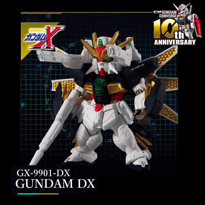 [Converge] Gundam Double X Another Century 10th Anniversary (PBandai)